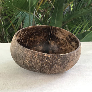 Coco Candle Co - jumbo sized natural coconut bowl 800ml+
